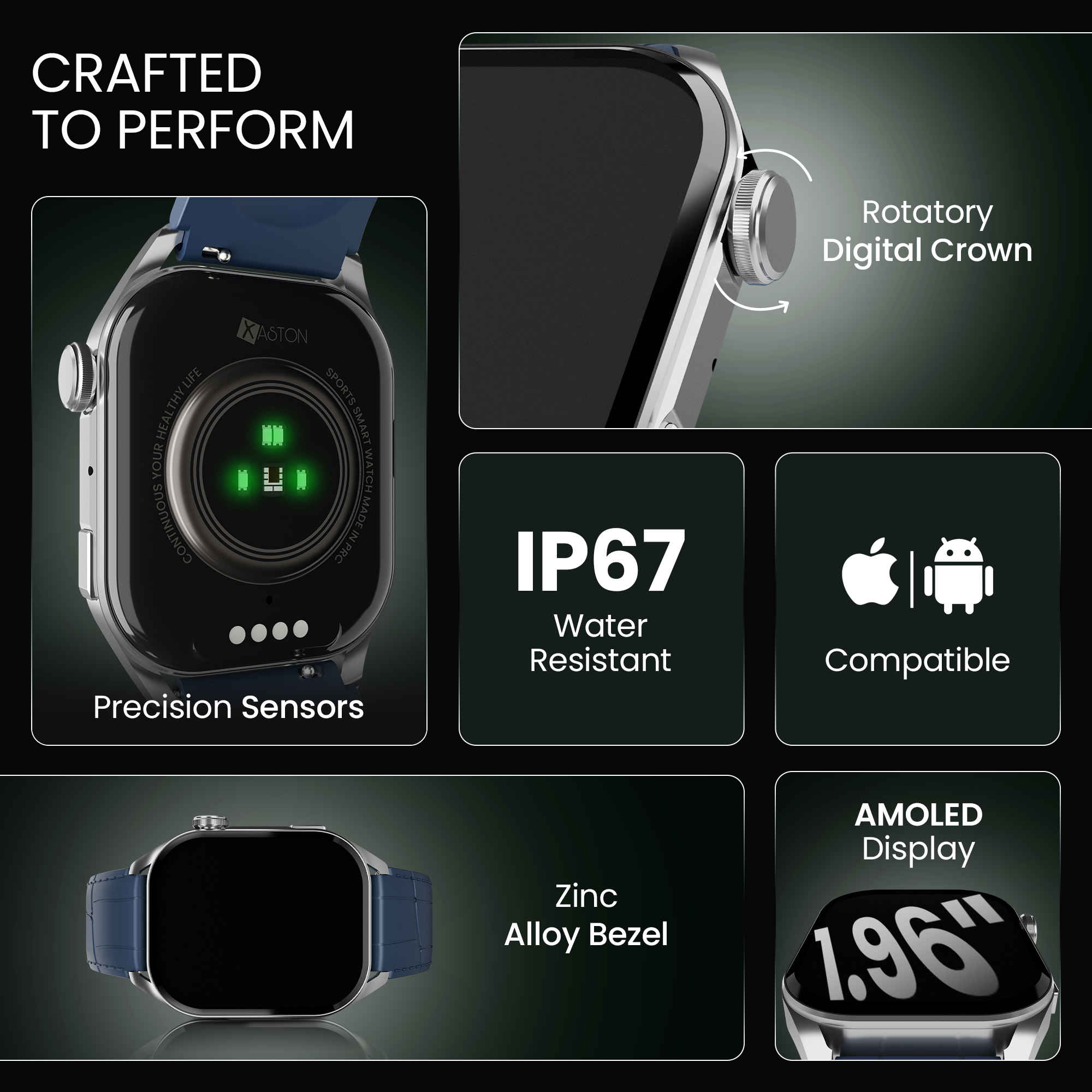 XASTON SMART WATCH LEKSIO MAX NS101
