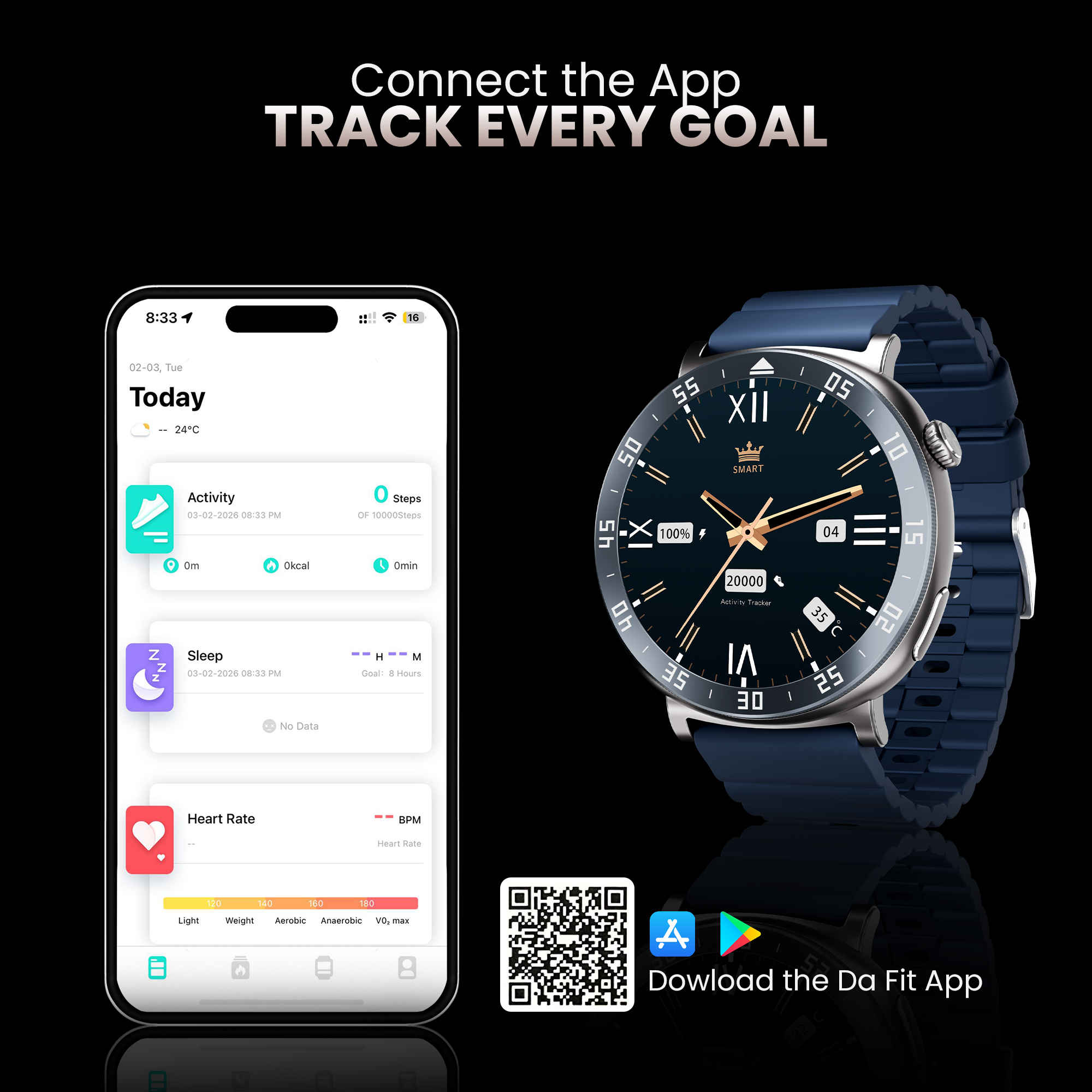 XASTON SMART WATCH Wellora NS102