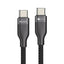 XASTON 60W TYPE-C TO TYPE-C NYLON BRAIDED DATA/CHARGING CABLE NCC16