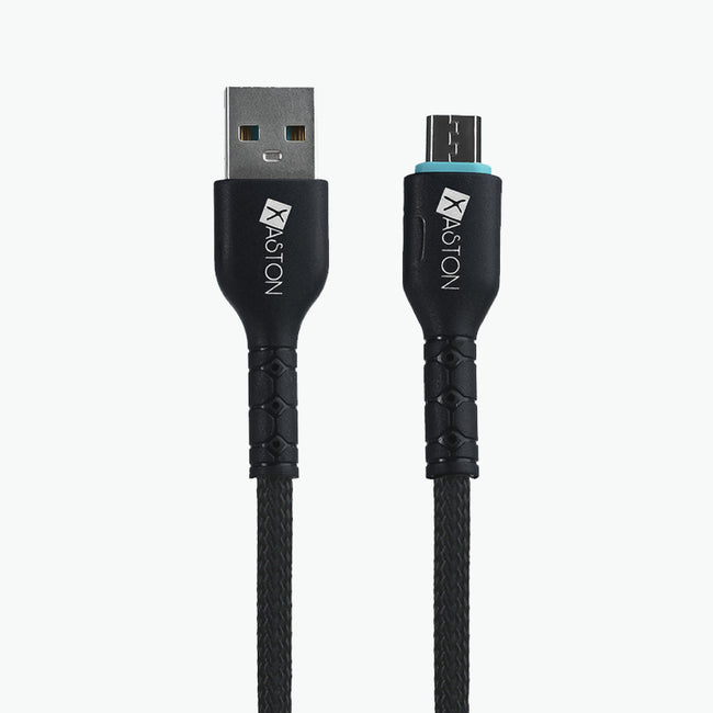 XASTON CHARGE/DATA NYLON CABLE 1M USB to MICRO NCM14 Hover Image